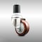Service Caster 3 Inch 316SS Maroon Polyurethane Wheel Swivel 1-3/4 Inch Expanding Stem Caster SCC-SS316EX20S314-PPUB-MRN-134 - alternate 1